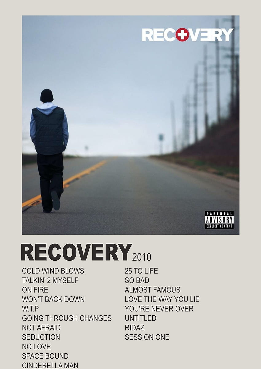 Eminem - Recuperación. Portada del álbum de música, cartel de música, carteles de música minimalista, Eminem Space Bound fondo de pantalla del teléfono