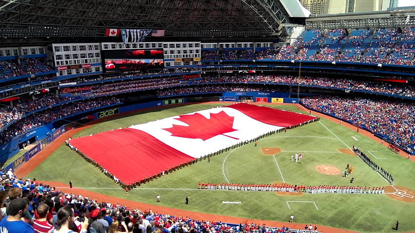 O Canada, from the Blue Jays game July 1 2014 HD wallpaper