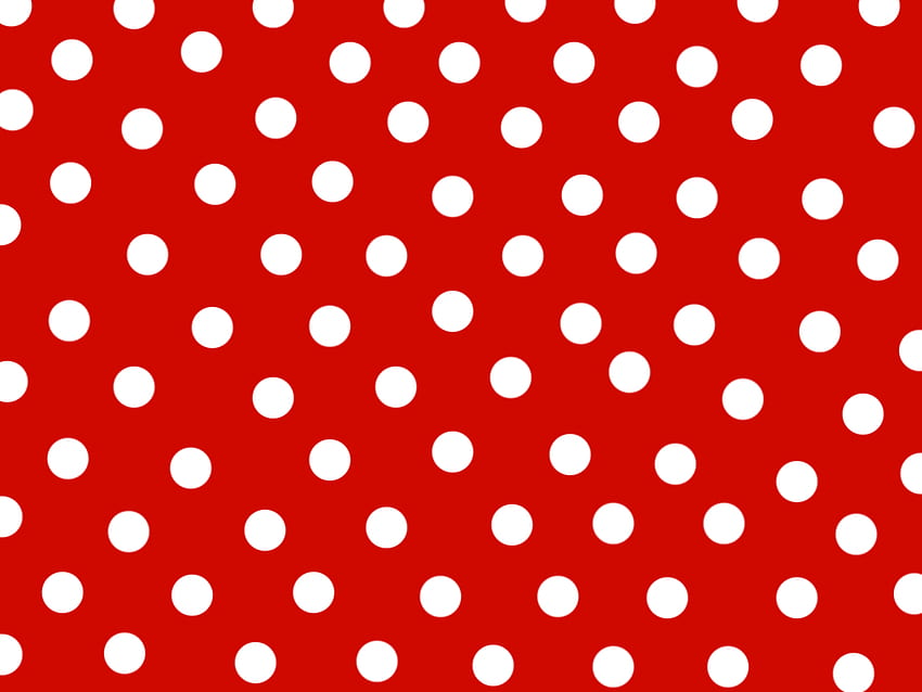 red and black polka dot, Red Circle HD wallpaper