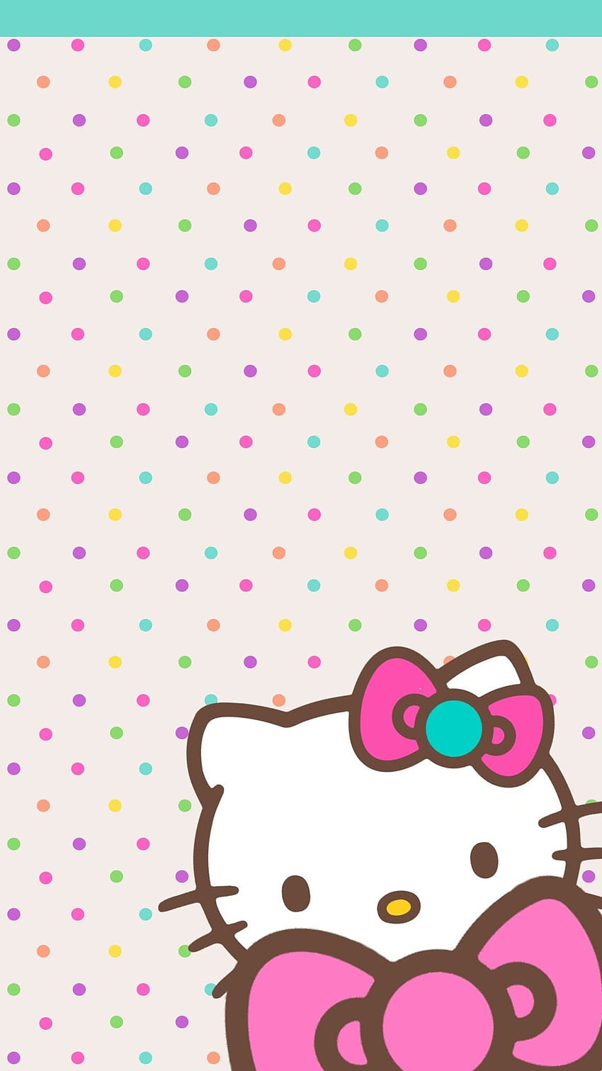 Hello Kitty Phone, Colorful Hello Kitty HD phone wallpaper