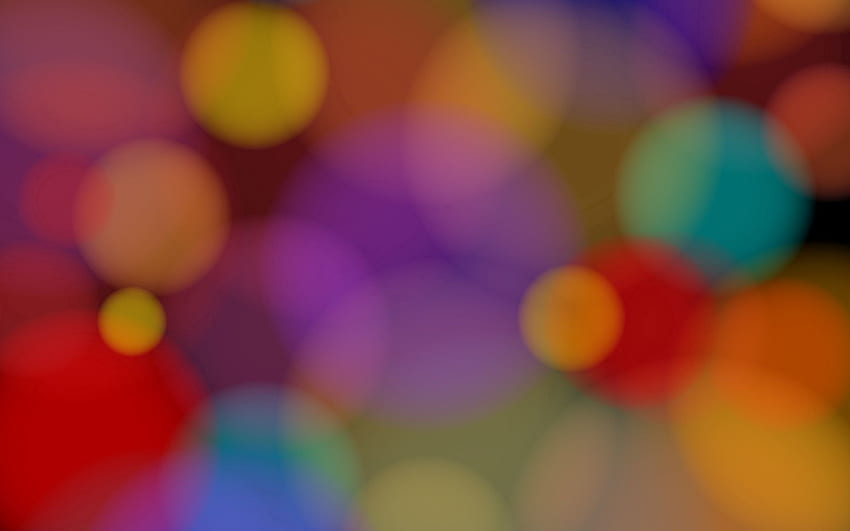 Abstract, Glare, Circles, Multicolored, Motley, Blurred, Greased HD wallpaper