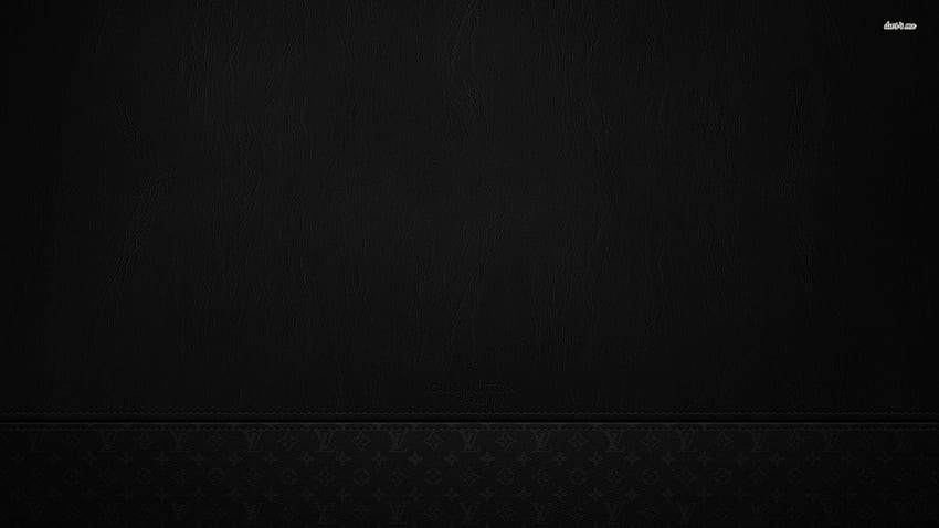Louis Vuitton, LV Black HD wallpaper