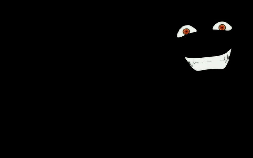 Black anime, Dark Smile HD wallpaper