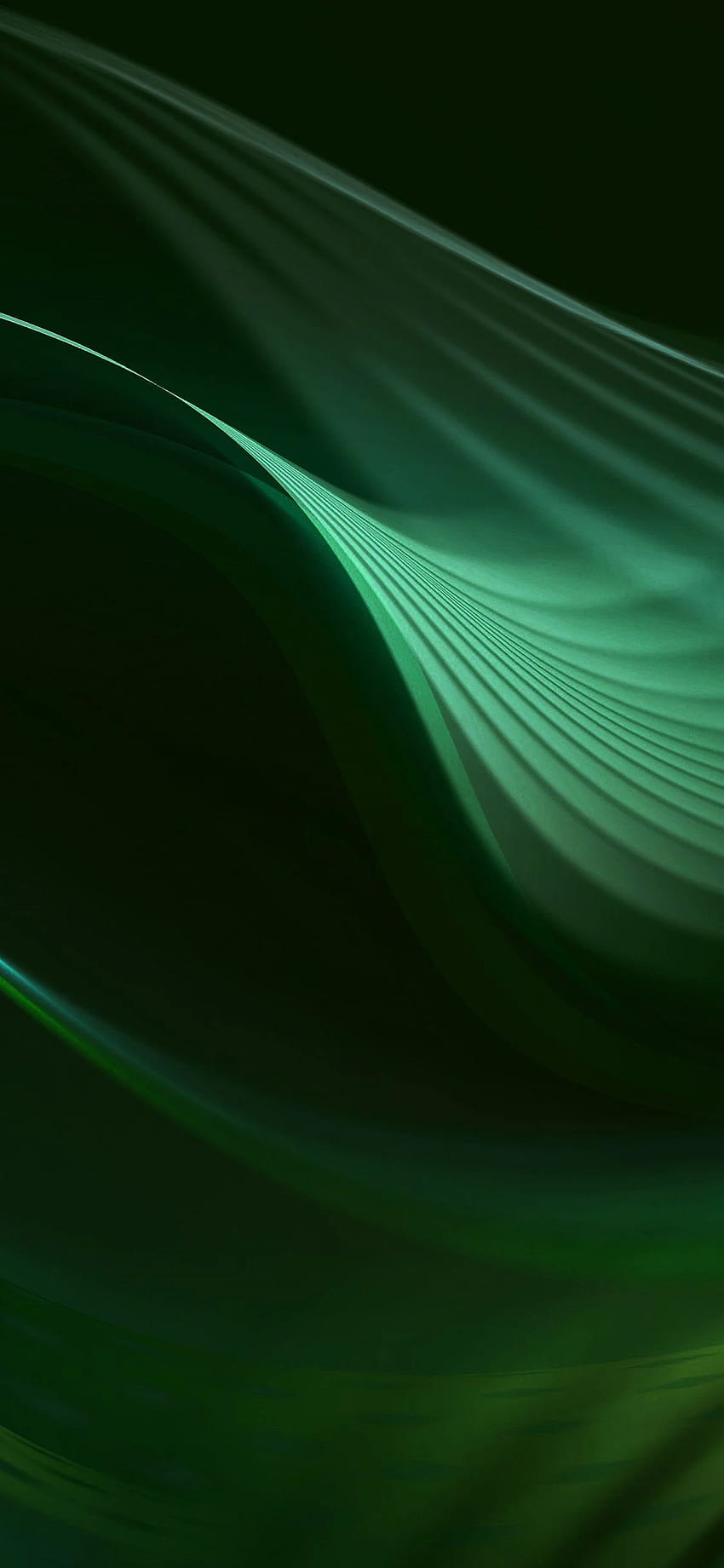 iPhone X. vague abstraite vert, vert XR Fond d'écran de téléphone HD