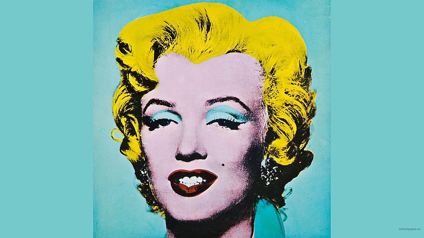 Andy Warhol, arte pop de Marilyn Monroe fondo de pantalla