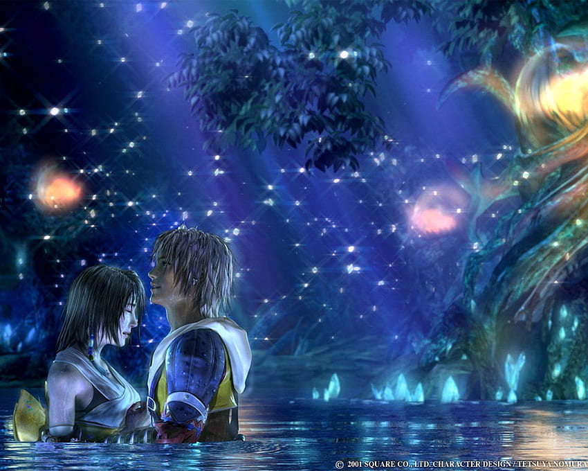 Final Fantasy X and Background, FFX HD wallpaper