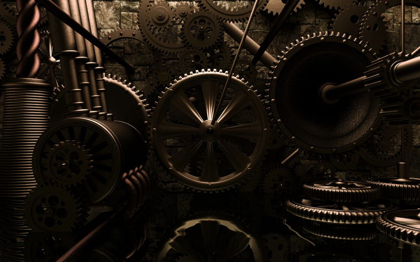 Mechanical Gears, Watch Gears HD wallpaper