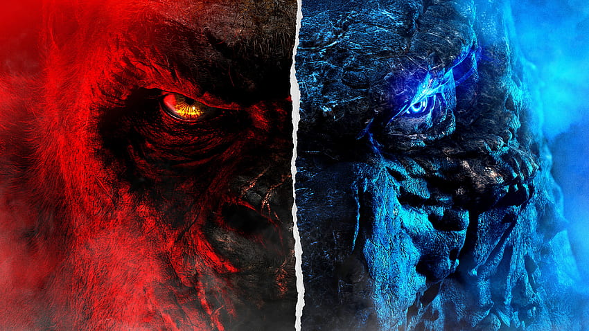 Godzilla King Kong Face à Godzilla contre King Kong. , Visage de Godzilla Fond d'écran HD