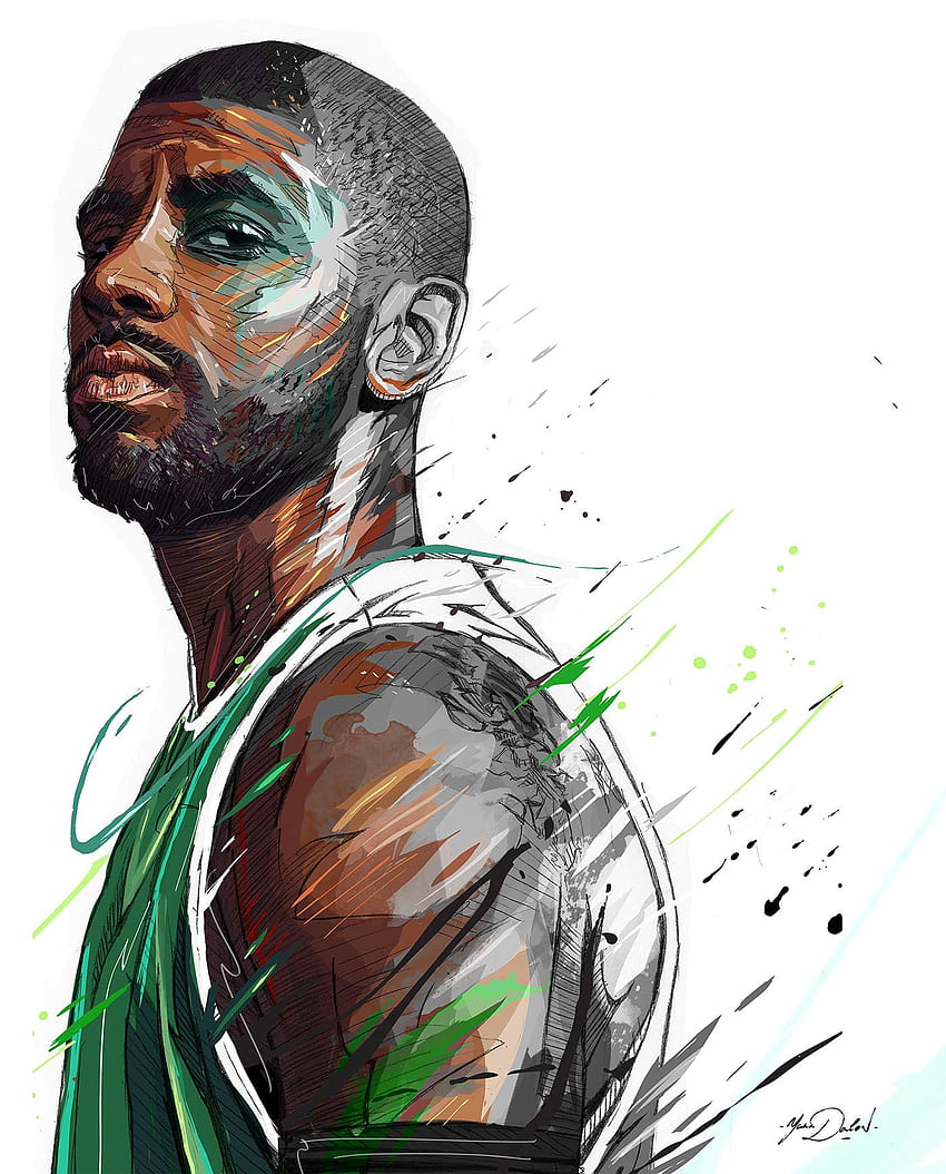 NBA - Kyrie Irving, Kyrie Irving Cartoon Fond d'écran de téléphone HD