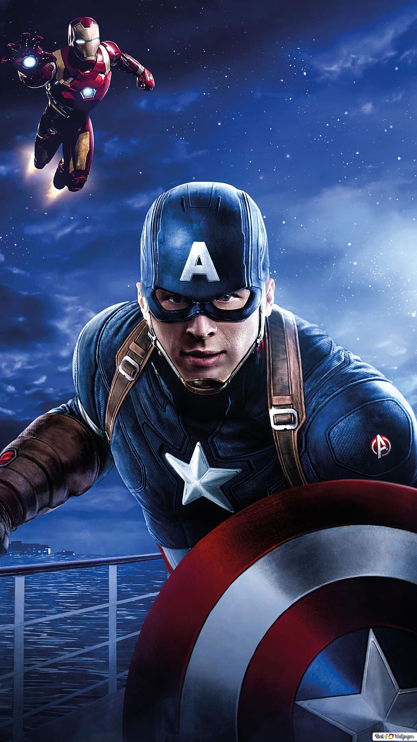 Captain America, Marvel, Captain America Superhero HD phone wallpaper