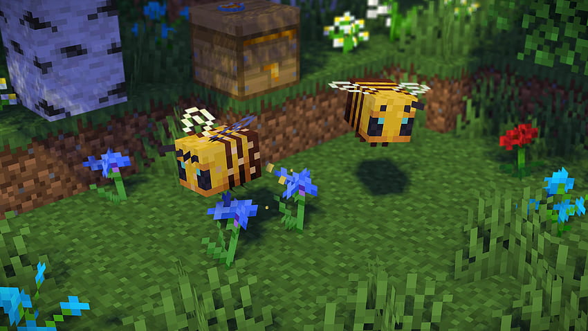 Abejas Y Art Mine Imator Foros Minecraft Bee Fondo De Pantalla Pxfuel 