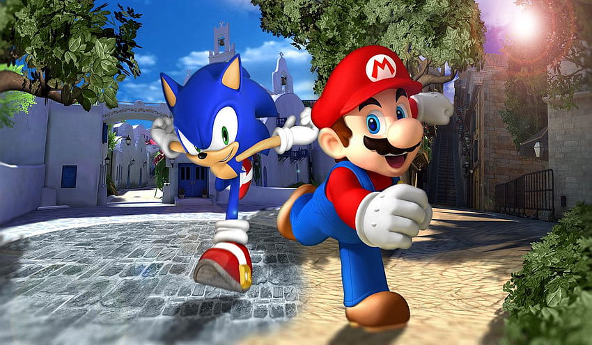 Mario And Sonic Mario and sonic world HD wallpaper