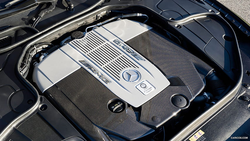 Mercedes Benz S65 AMG Coupe Engine. HD wallpaper