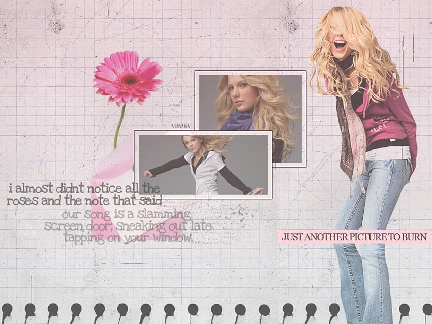 Taylor Swift, gitar, cewek, penyanyi, country, musik, cinta, artis, lagu, tak kenal takut Wallpaper HD
