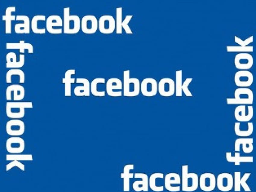 フェイスブックのロゴ、ロゴ、フェイスブック 高画質の壁紙