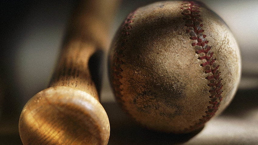 Batte de Baseball, Baseball Vintage Fond d'écran HD