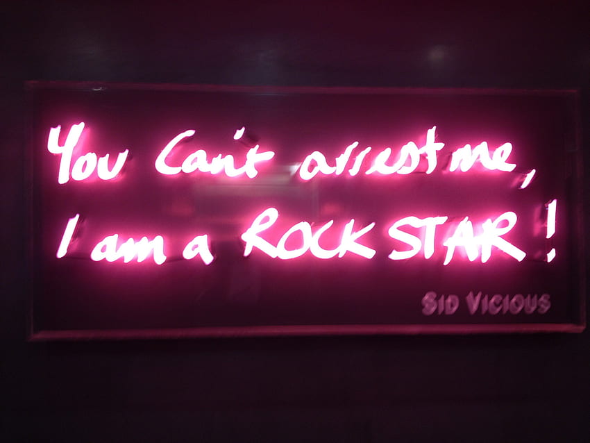 neon, Sign, Architecture, Quote, Typography, Text, Sid, Vicious, Neon Punk HD wallpaper