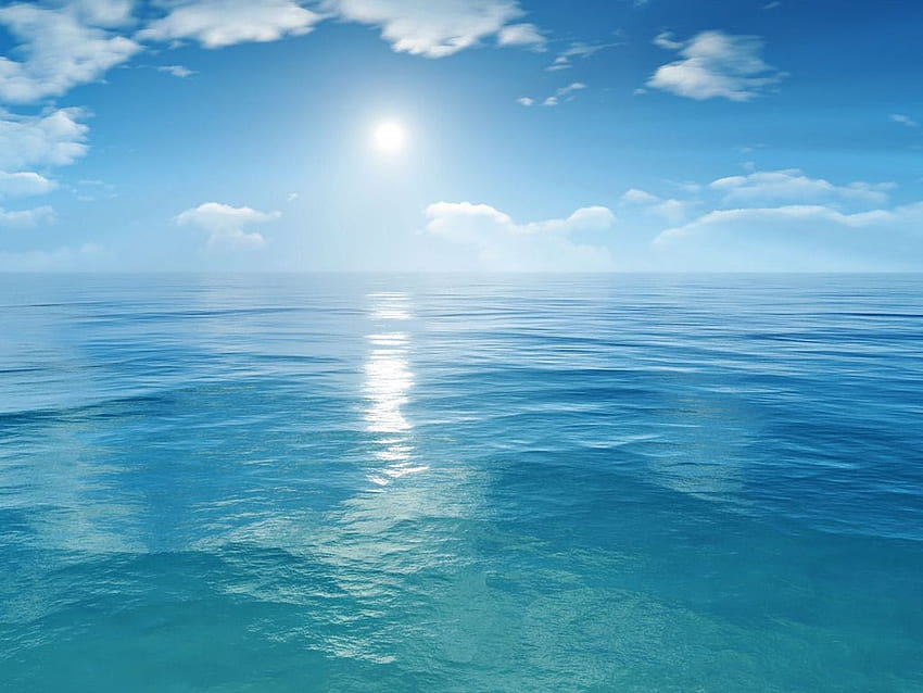 Derin Mavi Deniz, Mavi Okyanus HD duvar kağıdı