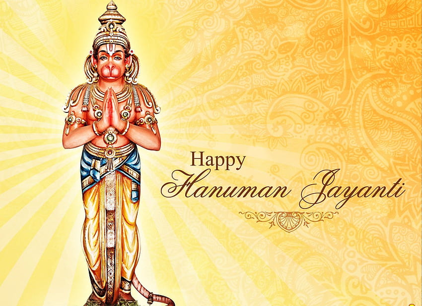 Happy Hanuman Jayanti . Happy hanuman jayanti, Hanuman jayanti, Hanuman HD wallpaper