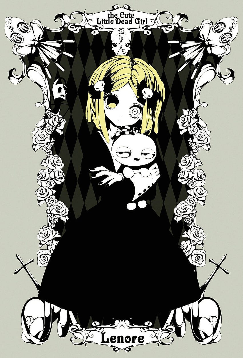 Lenore: The Cute Little Dead Girl Anime Board. Creepy little girl, Kawaii art, Art HD phone wallpaper