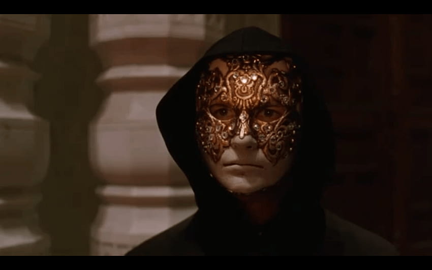 Danny Eve auf Eyes Wide Shut. Augen weit geschlossen, venezianische Karnevalsmasken, Maskenmaskerade HD-Hintergrundbild