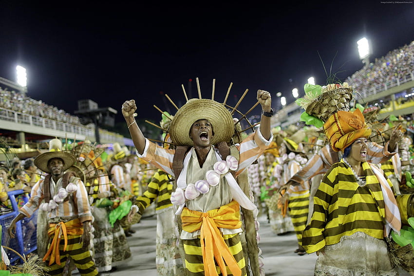 Карнавал в Рио, фон HD тапет