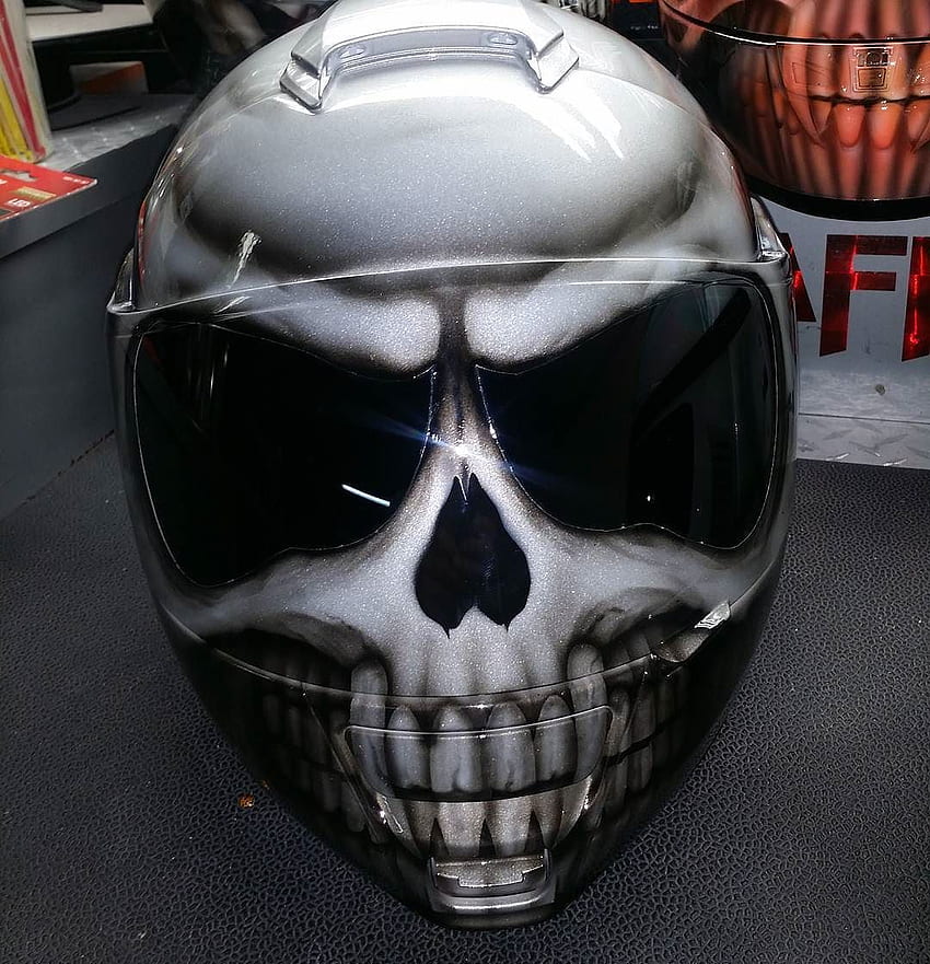 Skull Motorcycle Helmets - WARNING; Not all Skulls are created equal