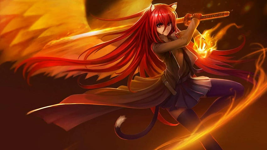 Phoenix Anime Girl HD wallpaper | Pxfuel