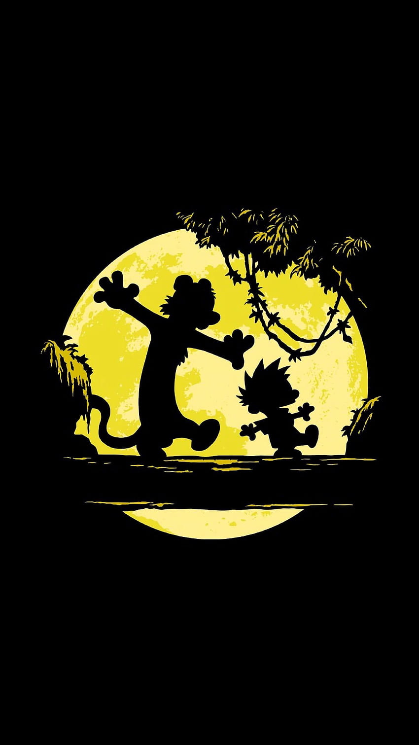 Calvin and Hobbes for iPhone and Android - Fred's Corner HD phone wallpaper
