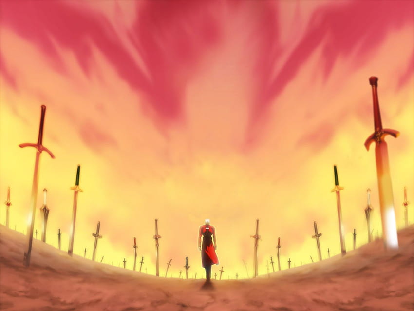Anime - Fate Stay Night: Unlimited Blade Works - Arquero fondo de pantalla