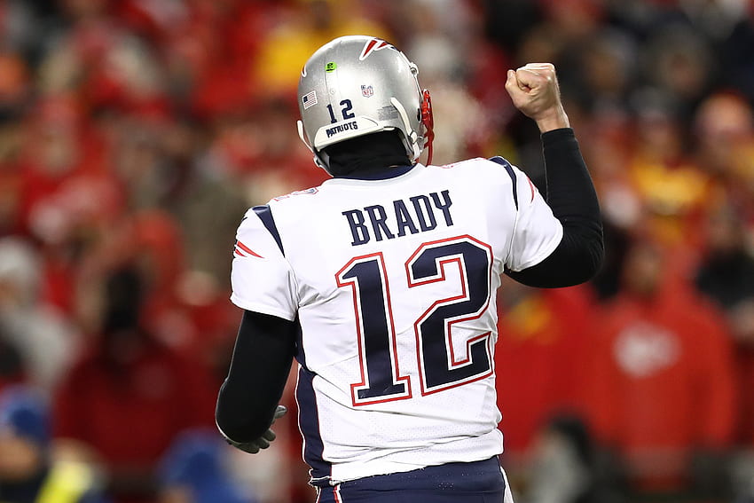 Tom Brady, New England Patriots — Super Bowl Liii Tom Brady —, koszulka Tom Brady Tapeta HD