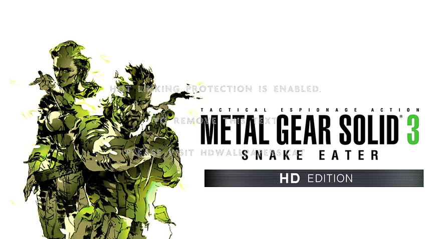 metal gear solid 3 snake eater edition 4 HD wallpaper