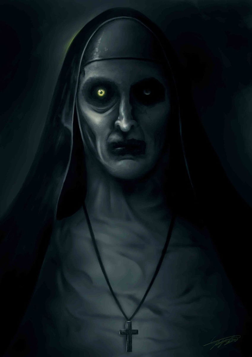 Valak Painting (The Conjuring 2) Artwork Lr2nl. The Conjuring, Ghost Movies, Film Prints HD phone wallpaper