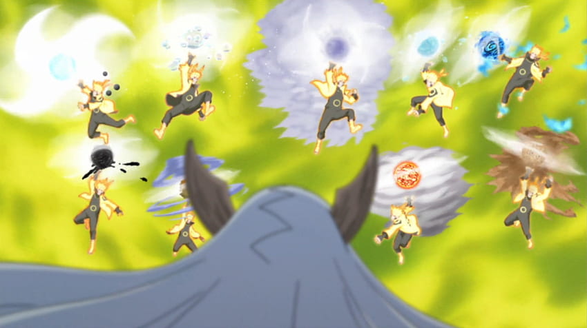 Sage Art: Super Tailed Beast Rasenshuriken, Naruto Rasenshuriken HD wallpaper