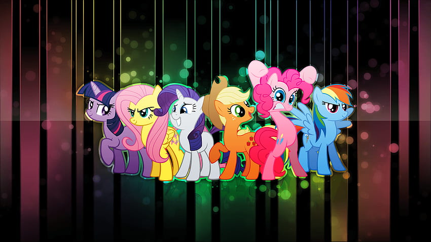 My Little Pony Background 398.38 Kb, My Little Pony Dual Screen HD wallpaper