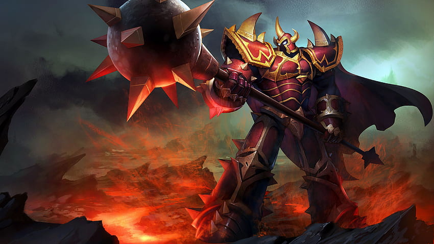 Dragon Knight Mordekaiser, Red Knight HD wallpaper | Pxfuel