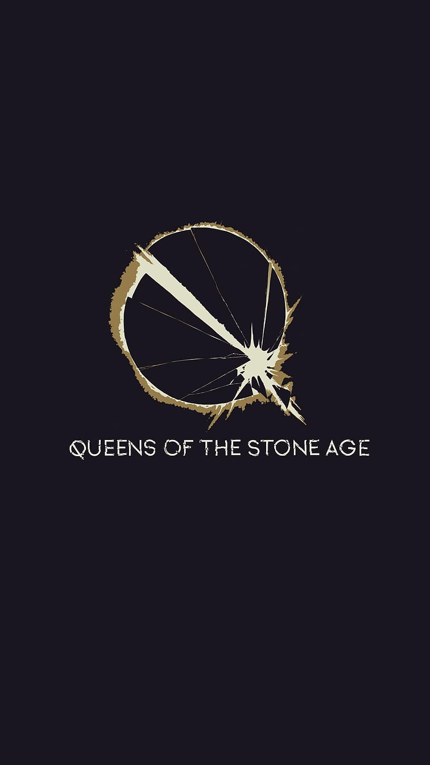 QOTSA, Queens Of The Stone Age, schwarz HD-Handy-Hintergrundbild