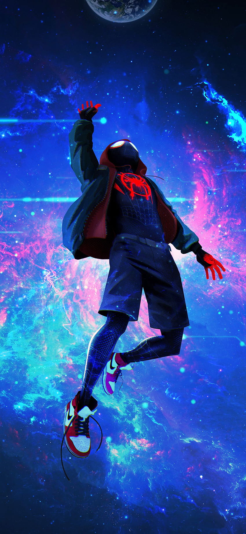 Marvels SpiderMan Miles Morales Phone Wallpaper by BossLogic  Mobile  Abyss