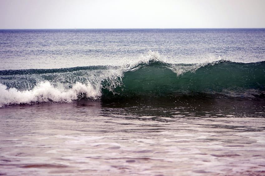 naturaleza, mar, orilla, banco, surf, ola fondo de pantalla