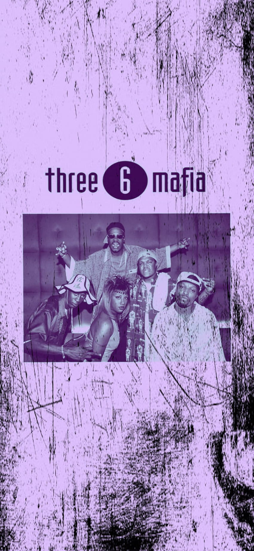 Three 6 mafia: hiphop Tapeta na telefon HD