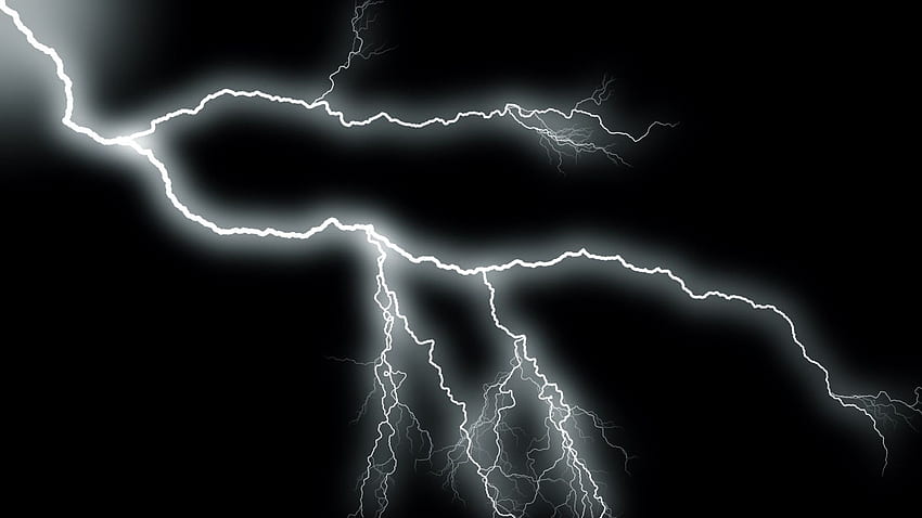 Najlepsi projektanci wnętrz: Lighting Bolt, Blue Lightning Bolt Tapeta HD