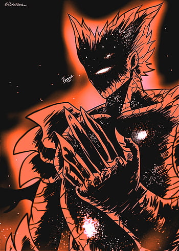 i improved the previous wallpaper of Cosmic Garou (1841×1418) :  r/OnePunchMan