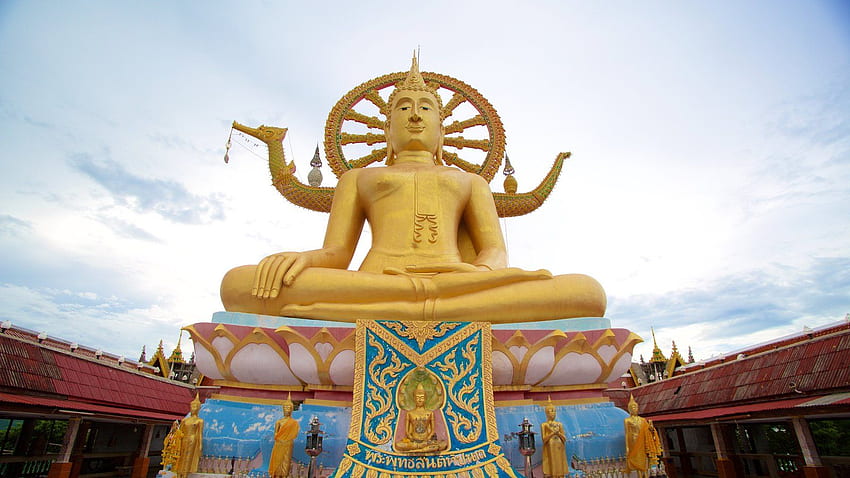 Religious : View of Big Buddha Statue HD wallpaper