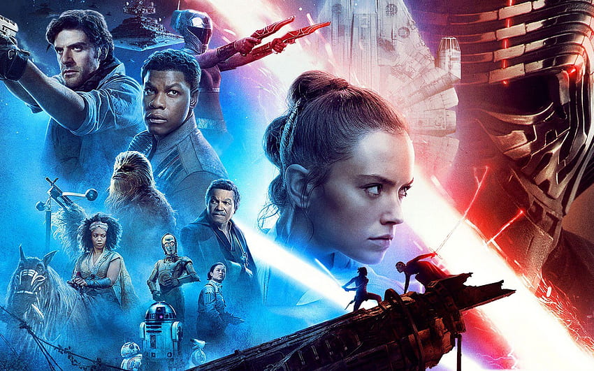 Movie Star Wars The Rise Of Skywalker Star Wars R2 D2 Kylo Ren, Poe Dameron Oscar Isaac HD wallpaper
