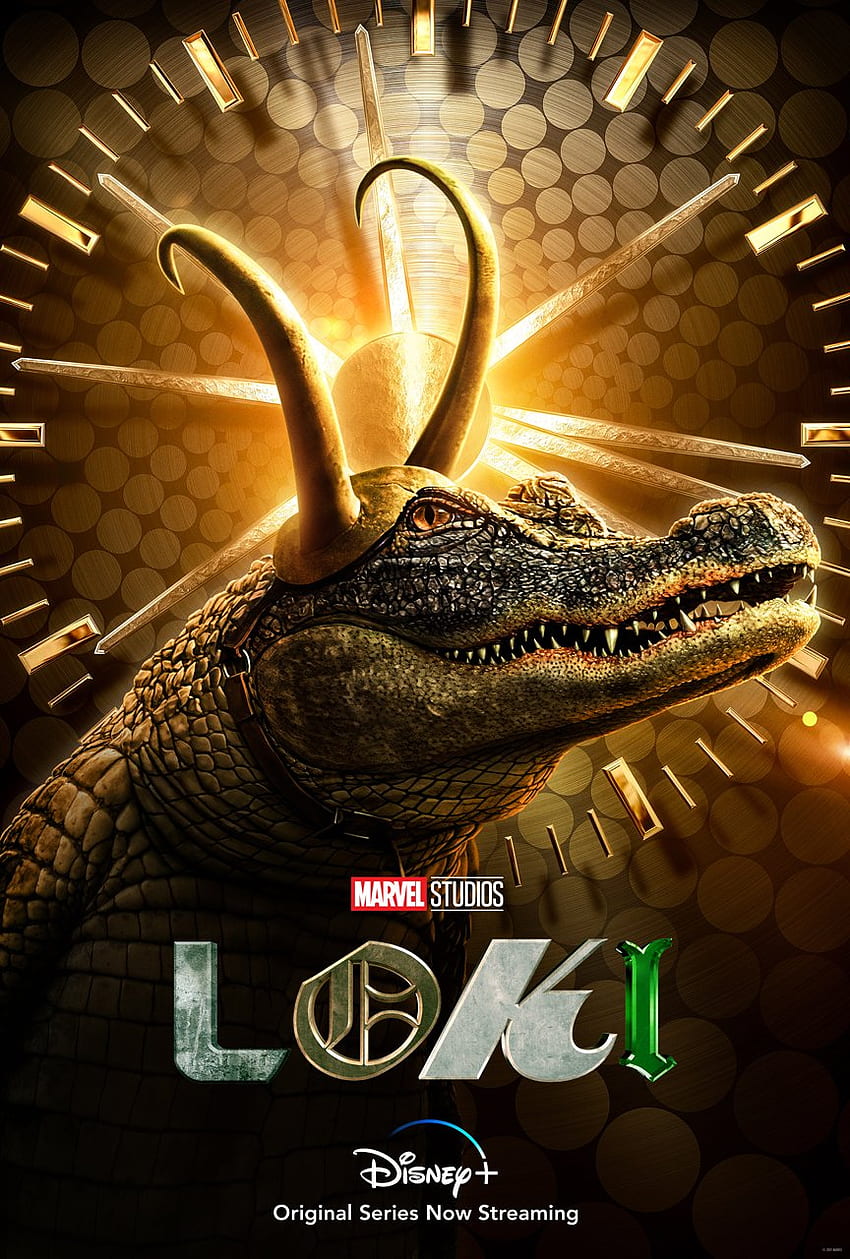 新しい Loki キャラクター ポスター : R Marvelstudios、Alligator Loki HD電話の壁紙