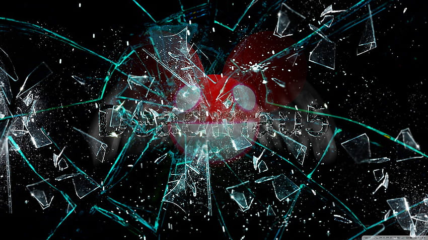 Broken Glass Deadmau5 Ultra Background for U TV : Tablet : Smartphone, Cool Broken Glass HD wallpaper