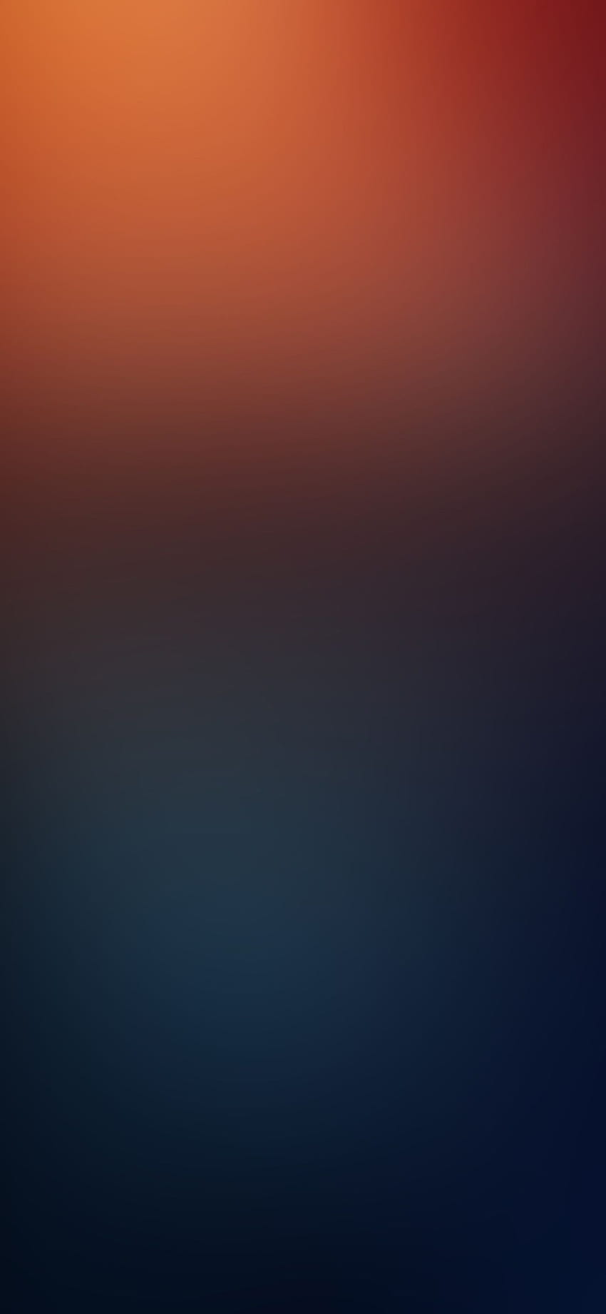 iPhone X . red blue blur gradation, Black and Orange HD phone wallpaper