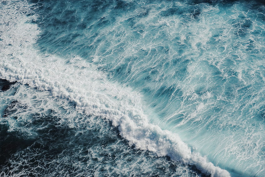 Sea, Nature, Water, Ocean, Foam, Surf HD wallpaper