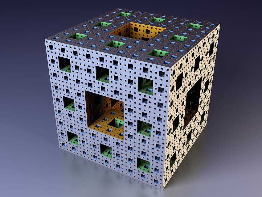 3D, Fractale, Cube, Mandelbrot Fond d'écran HD