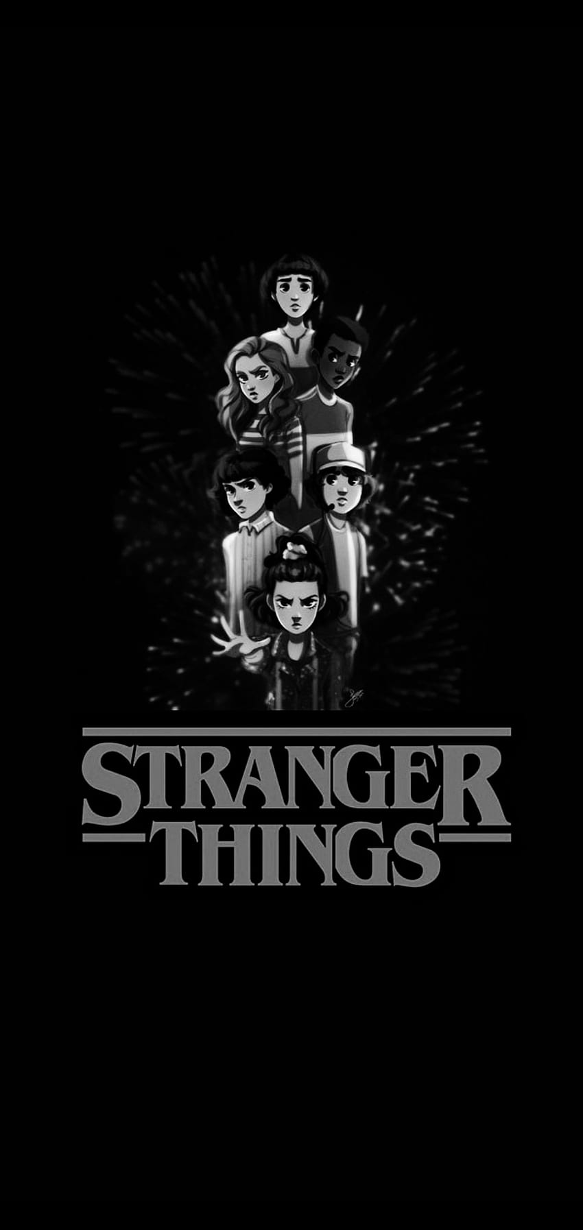Stranger Things, jedenaście Tapeta na telefon HD